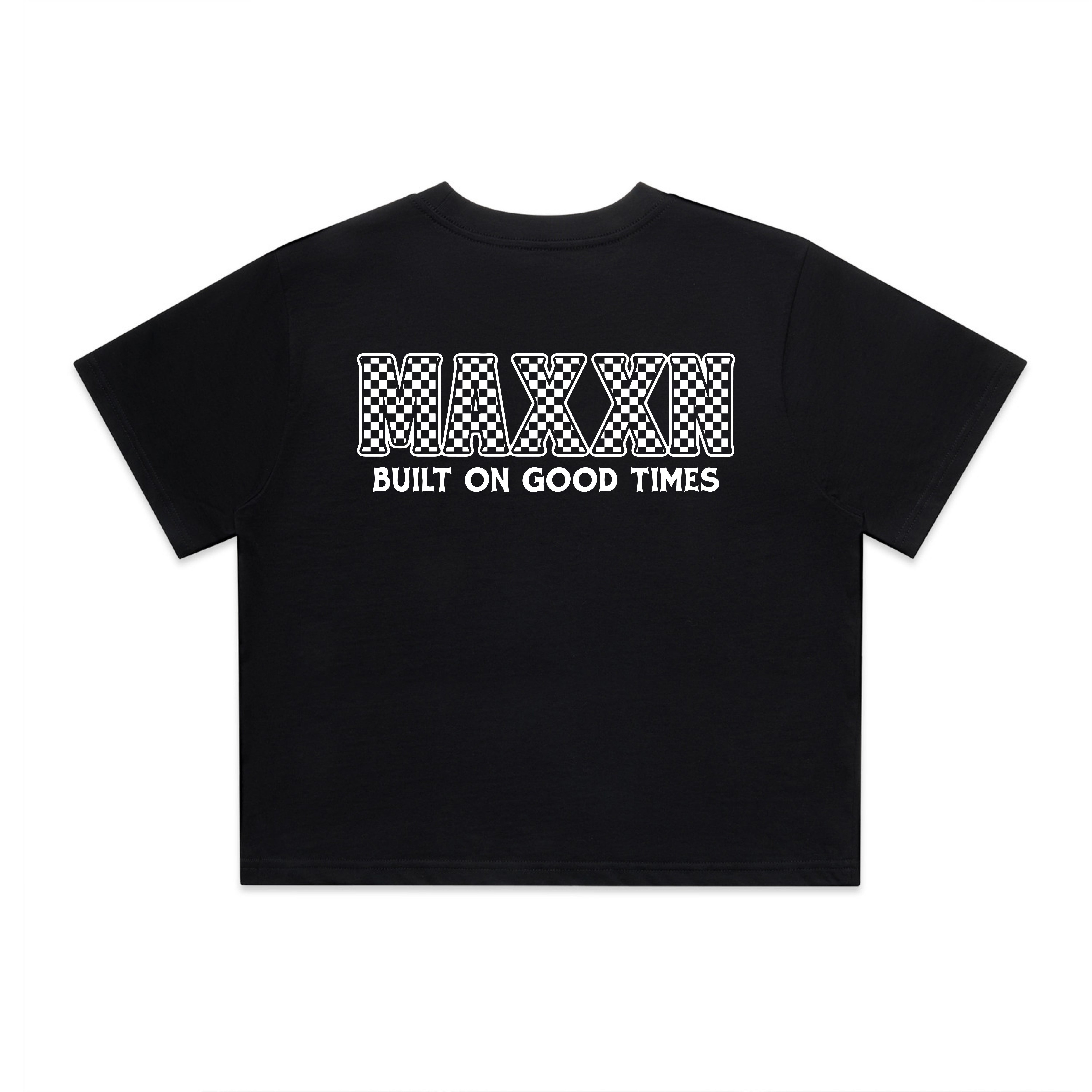 Checker Tee Womens – Maxxn Lyfe